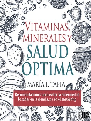 cover image of Vitaminas, minerales y salud optima